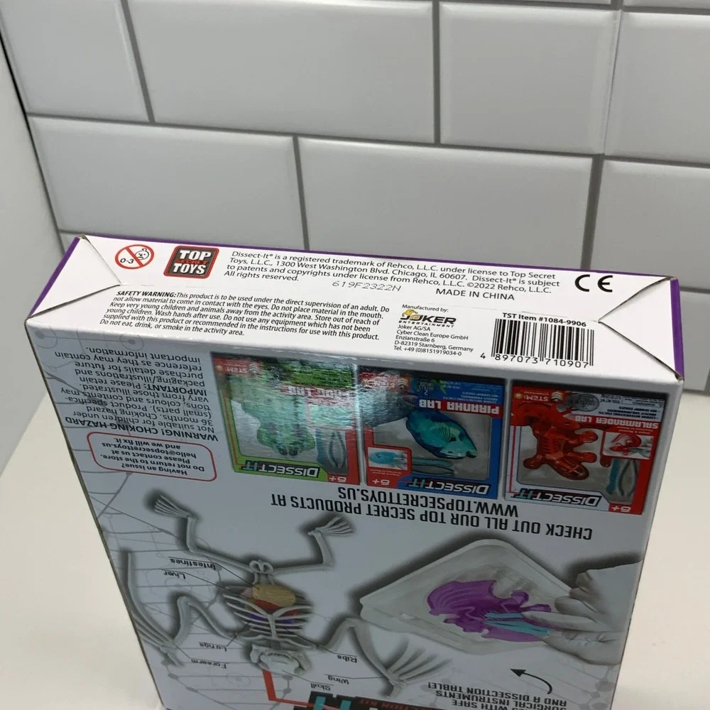Dissect-It Synthetic Dissection Kit Bat Lab STEM Educational Toy with 2‎ Refills